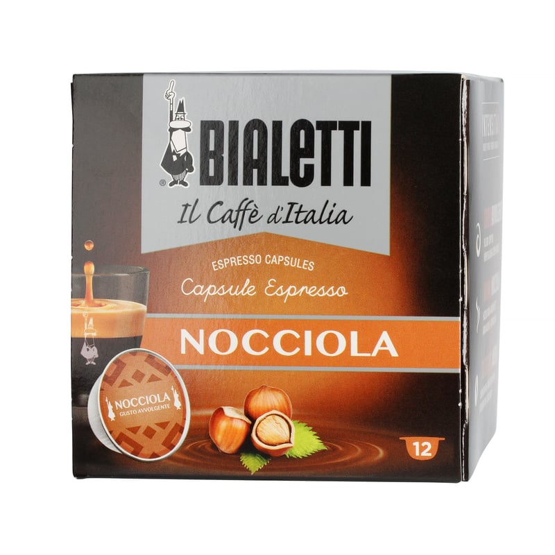 Bialetti - Nocciola - 12 Capsules
