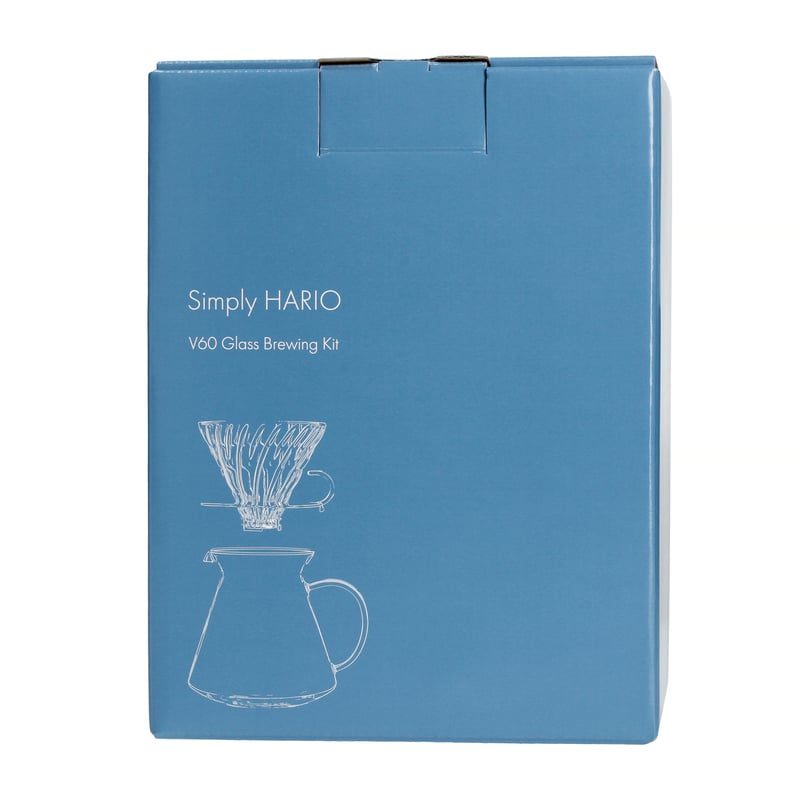 Hario V60 Simply Glass Pour Over Kit