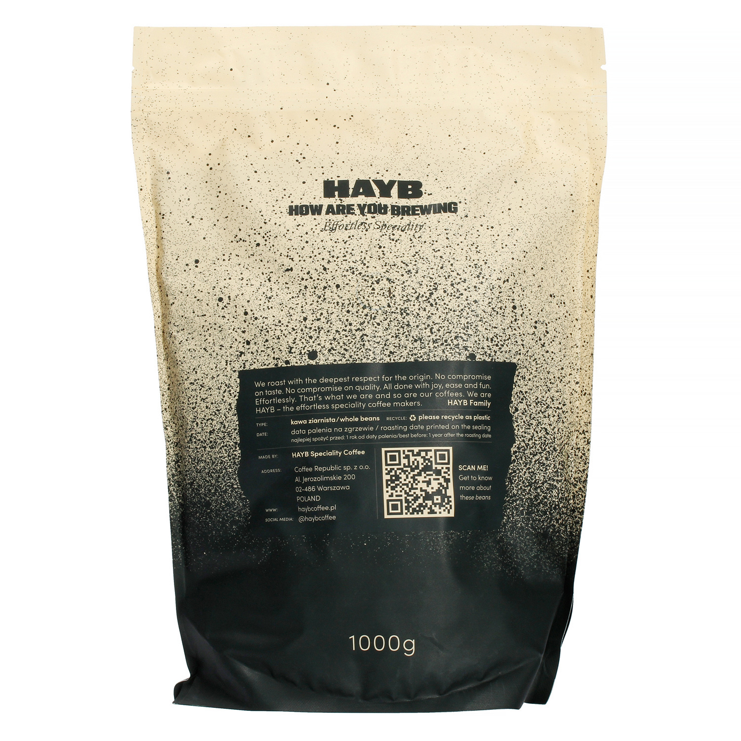 HAYB - Brasil+ Espresso 1kg