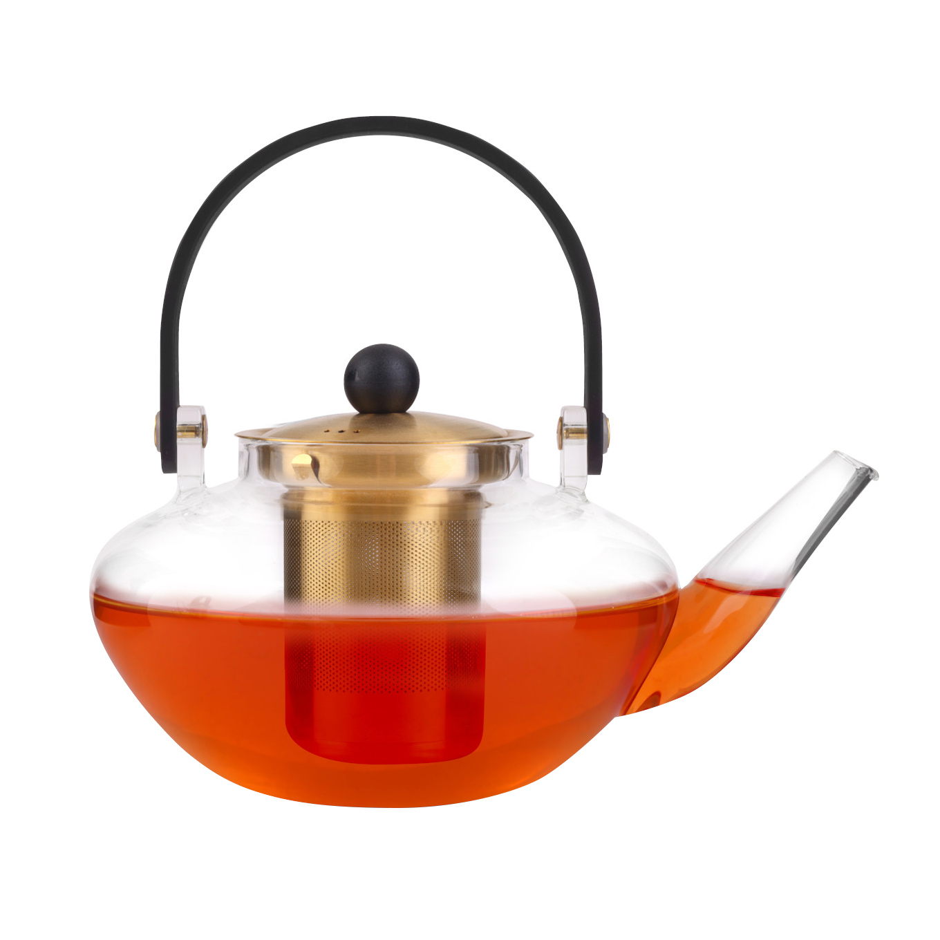 Vialli Design - Zaparzacz do herbaty EVA 800 ml złoty 
