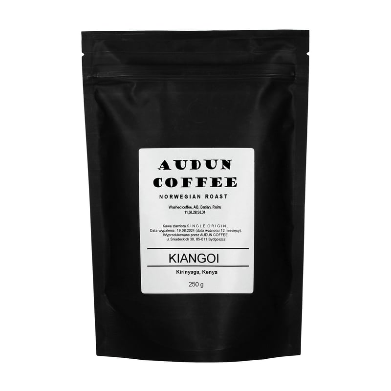 Audun Coffee - Kenia Kiangoi AB Washed Filter 250g