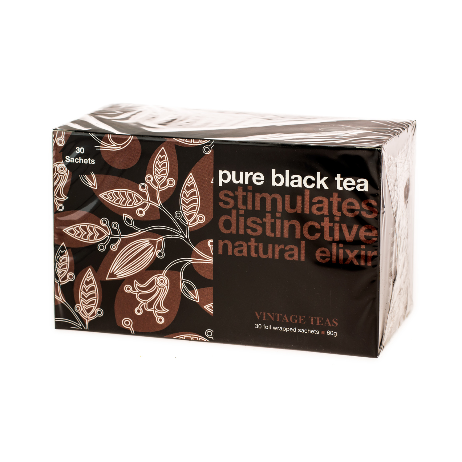 Vintage Teas Pure Black Tea - 30 torebek