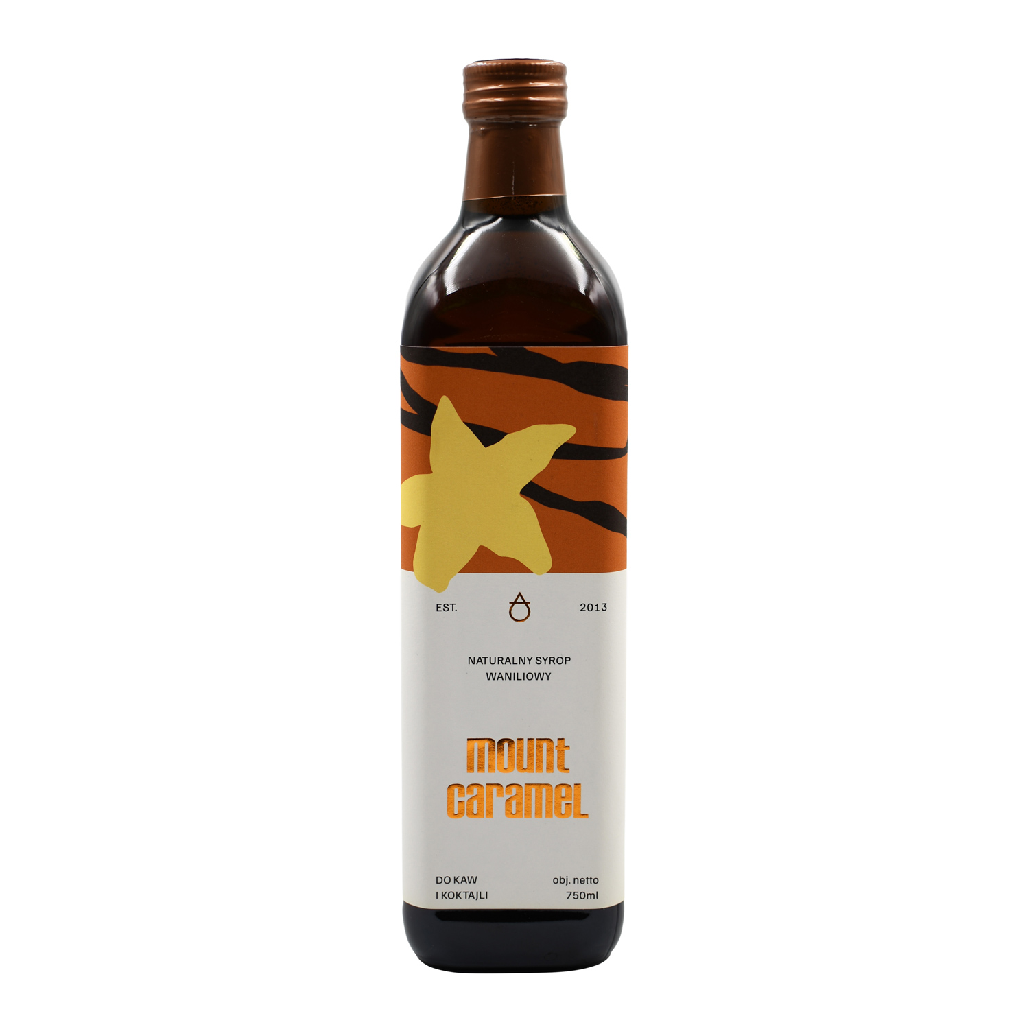 Mount Caramel - Syrop waniliowy 750 ml