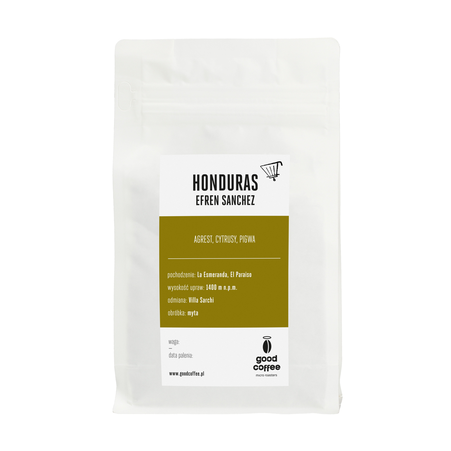 Good Coffee - kawa ziarnista Honduras Efren Sanchez Washed Filter 250 g