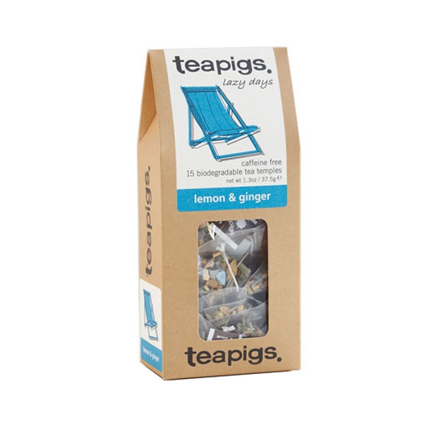 teapigs lemon & ginger - 15 Tea Bags