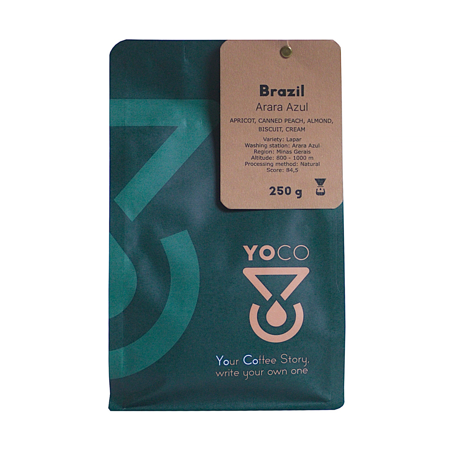 YOCO - Brazil Arara Azul Natural Filter 250g