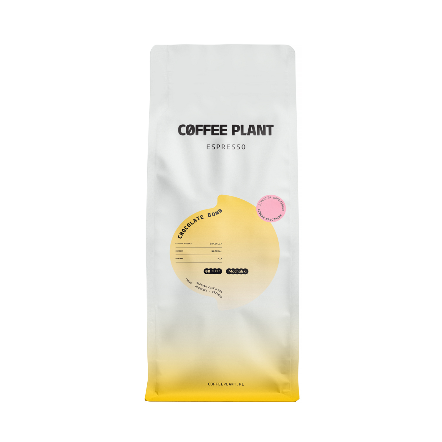 COFFEE PLANT - Birthday Coffee Chocolate Bomb Espresso 1kg