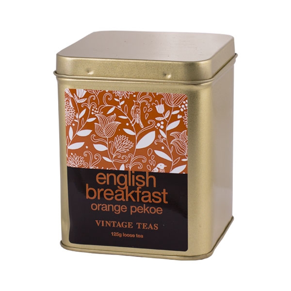 Vintage Teas English Breakfast - 125g tin
