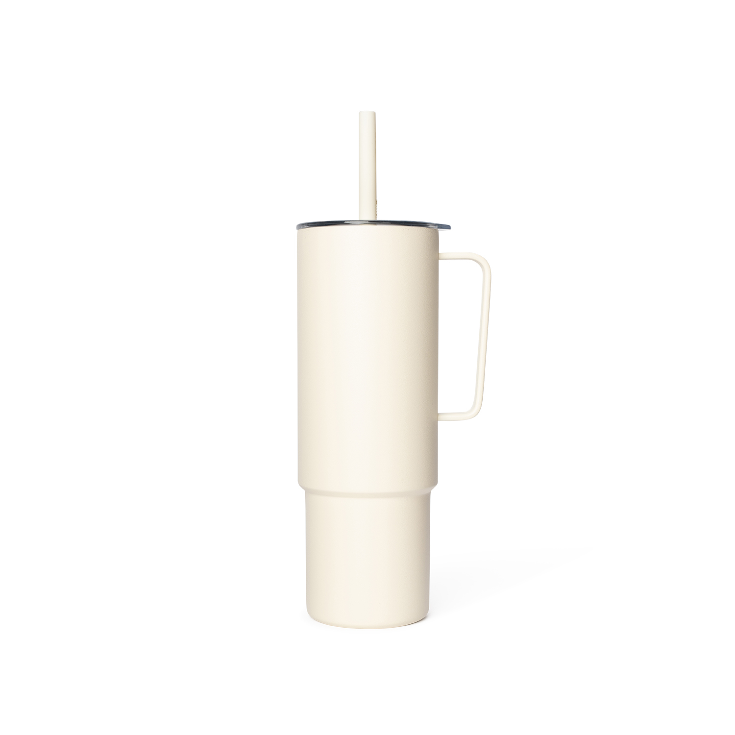 MiiR - All Day Straw Cup Ecru - Kubek termiczny ze słomką 950ml