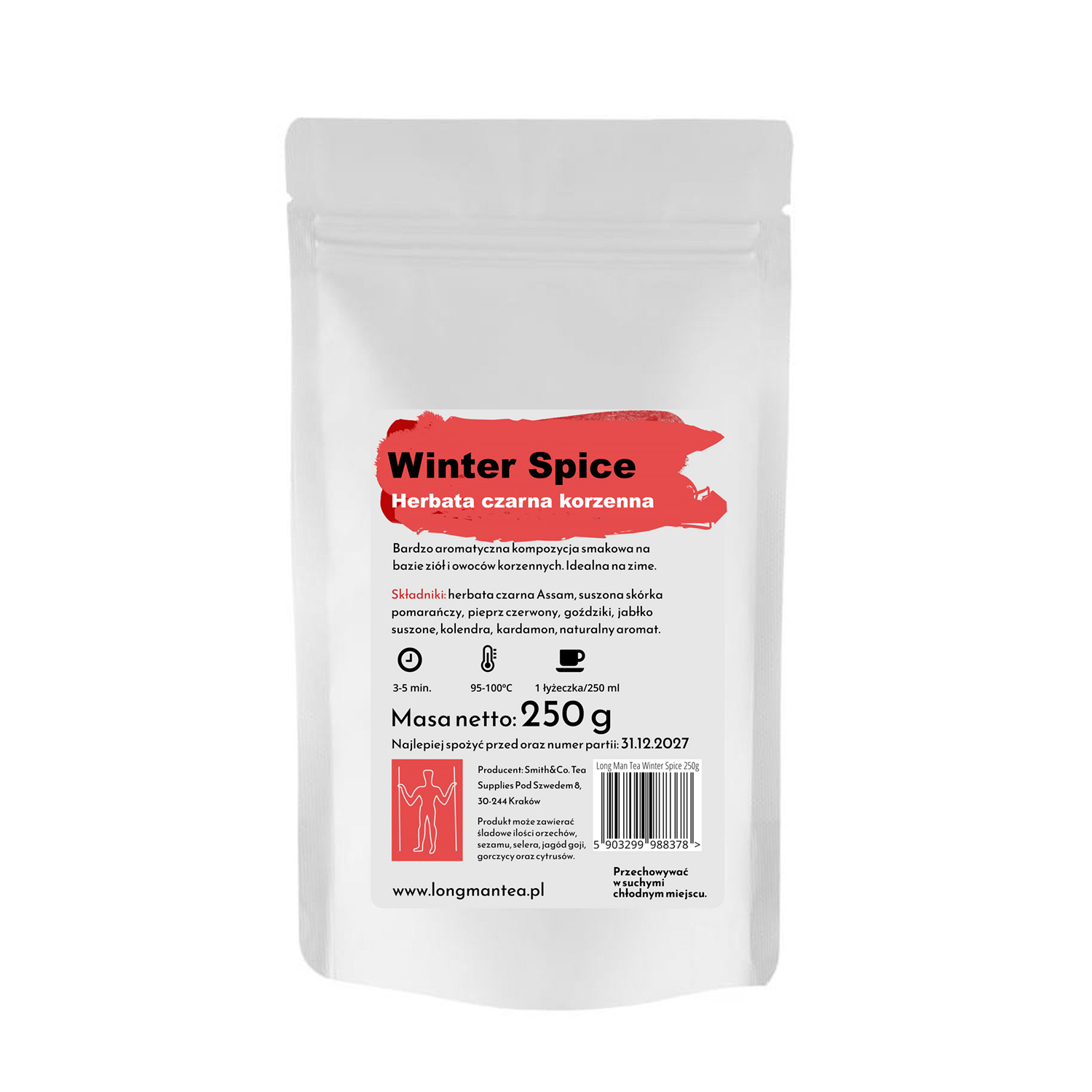 Long Man Tea - Winter Spice Loose Tea 250 g