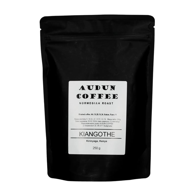 Audun Coffee - Kenia Kiangothe Washed Filter 250g