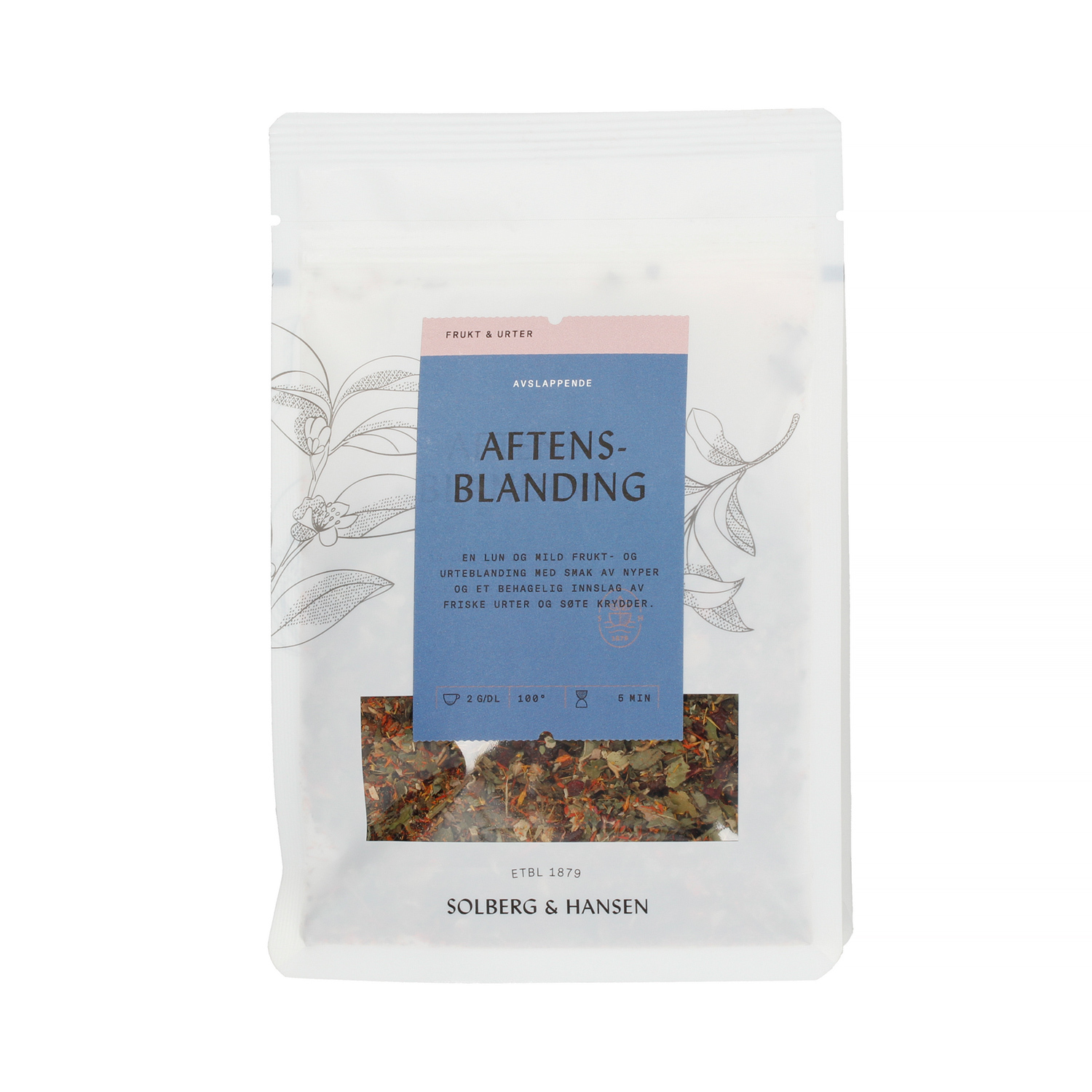 Solberg & Hansen - Herbata sypana - Aftens-Blanding 70g