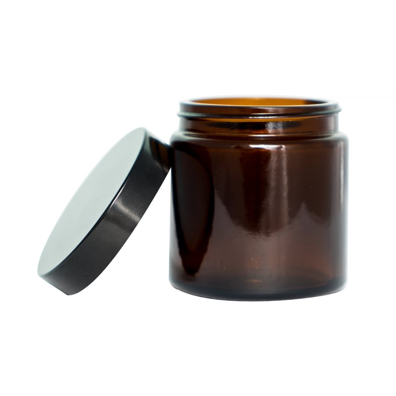 Comandante - Bean Jar with Lid - Brown Glass