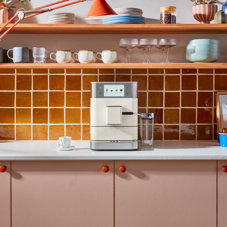 KitchenAid - Automatic Espresso Machine KF8 porcelain white