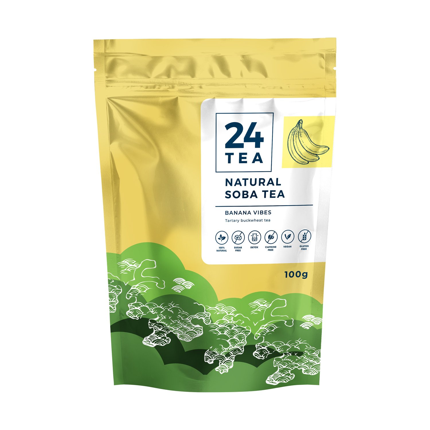 24Tea - herbatka gryczana Banana Vibes 100 g