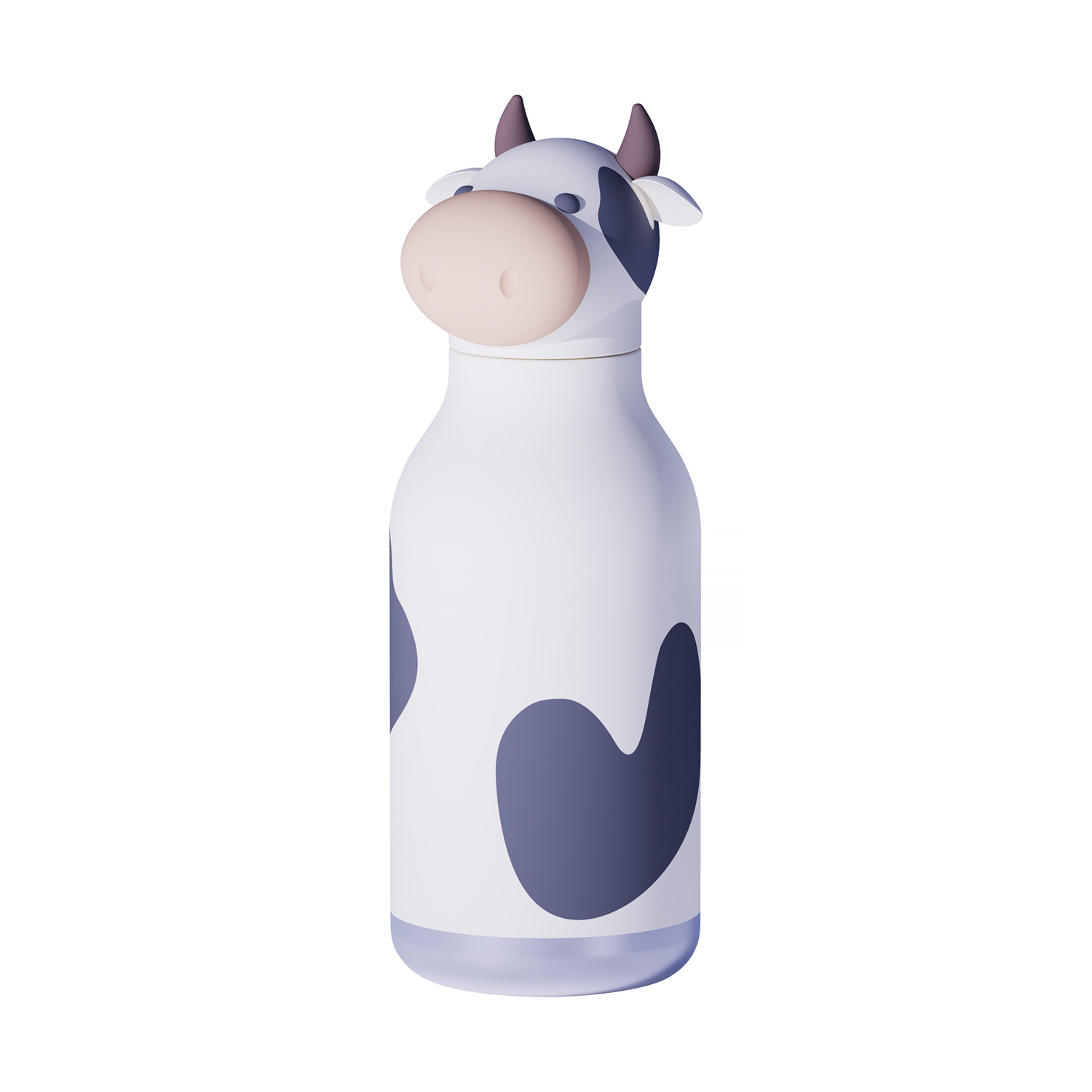 Asobu - Bestie Krowa - Butelka termiczna ze słomką 460 ml
