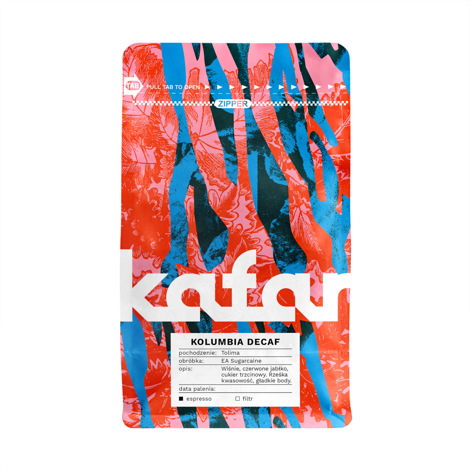 Kafar - Colombia Sugarcane Decaf Washed Espresso 250g