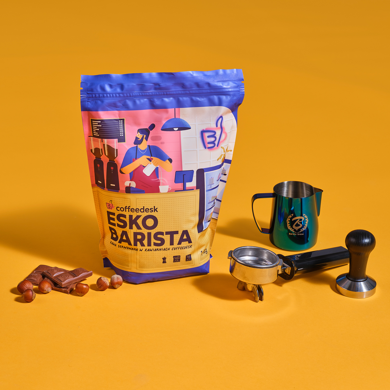 Coffeedesk - kawa ziarnista Esko Barista Brazylia Espresso 1 kg