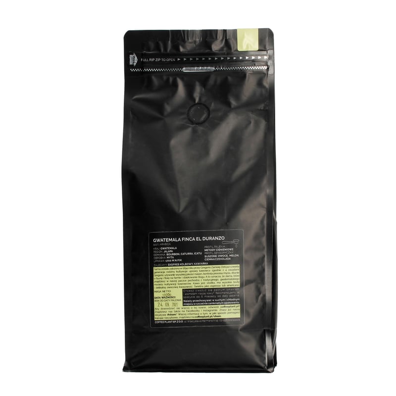 COFFEE PLANT - Gwatemala Finca El Duranzo Espresso 1kg (outlet)