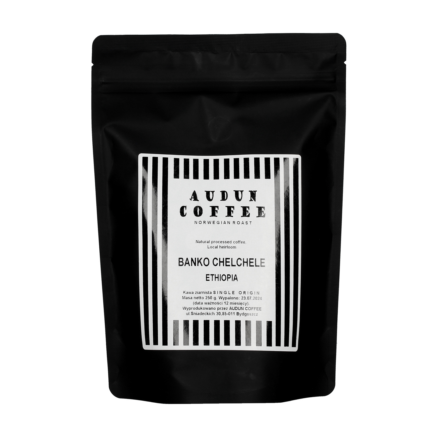 Audun Coffee - Ethiopia Banko Chelchele Natural Filter 250g