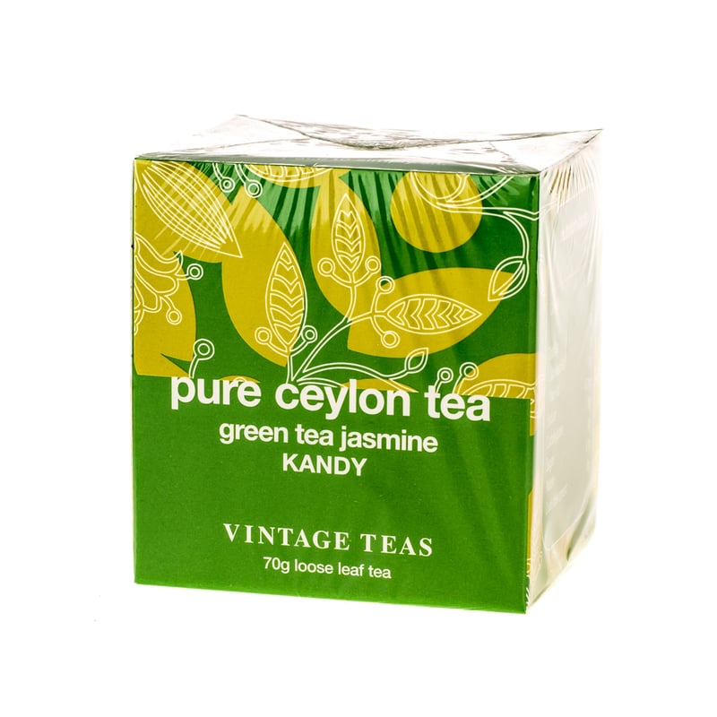 Vintage Teas Pure Ceylon Tea - Green Tea Jasmine 70g