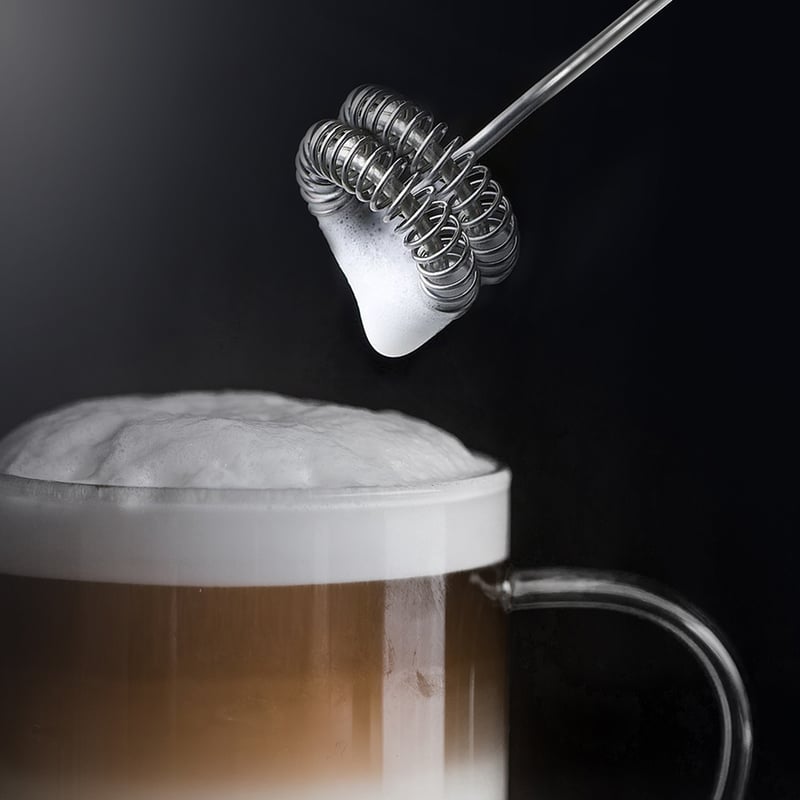 Bialetti - Whipper Pro Silver Milk Frother