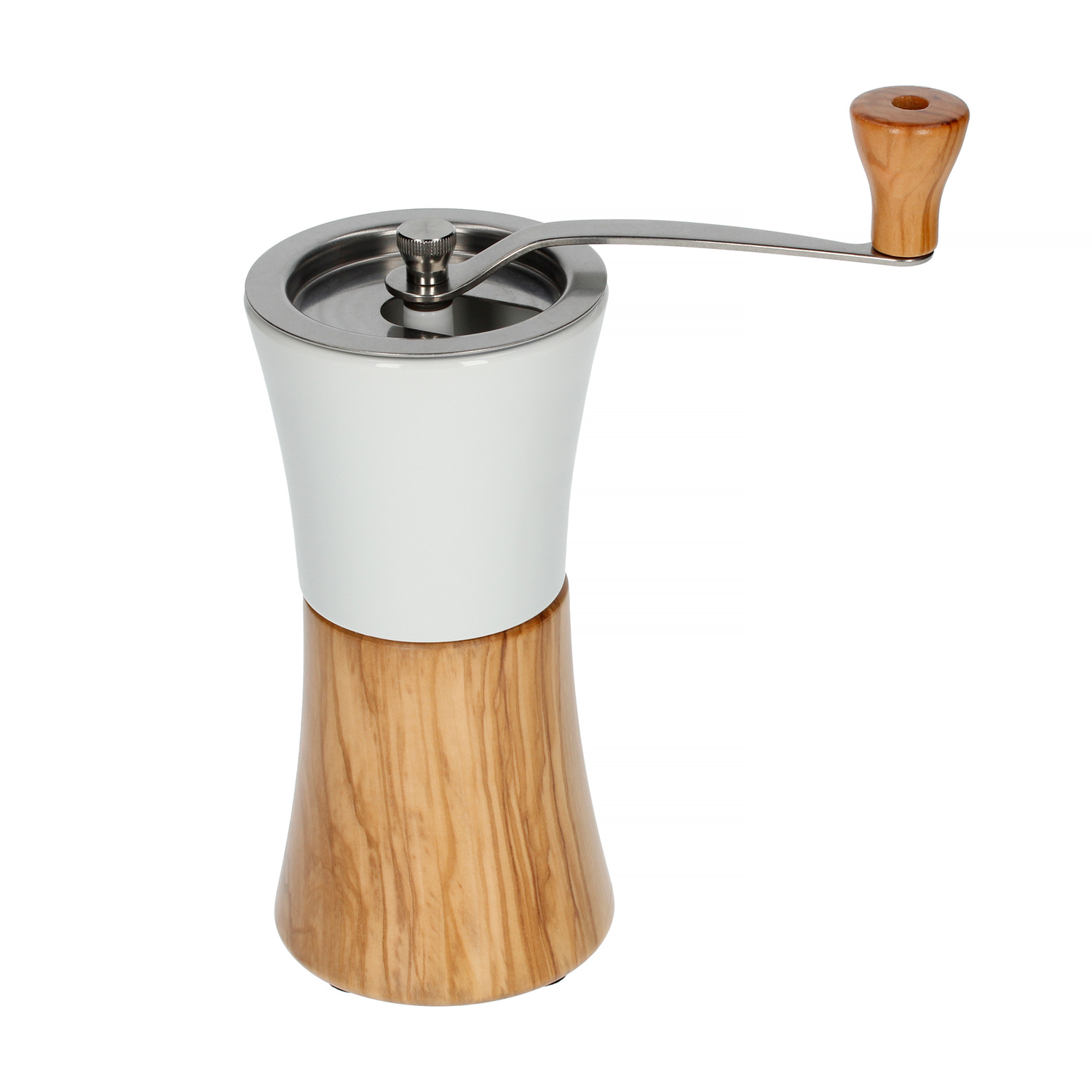 Hario - Ceramic Coffee Mill Wood N - Młynek do kawy