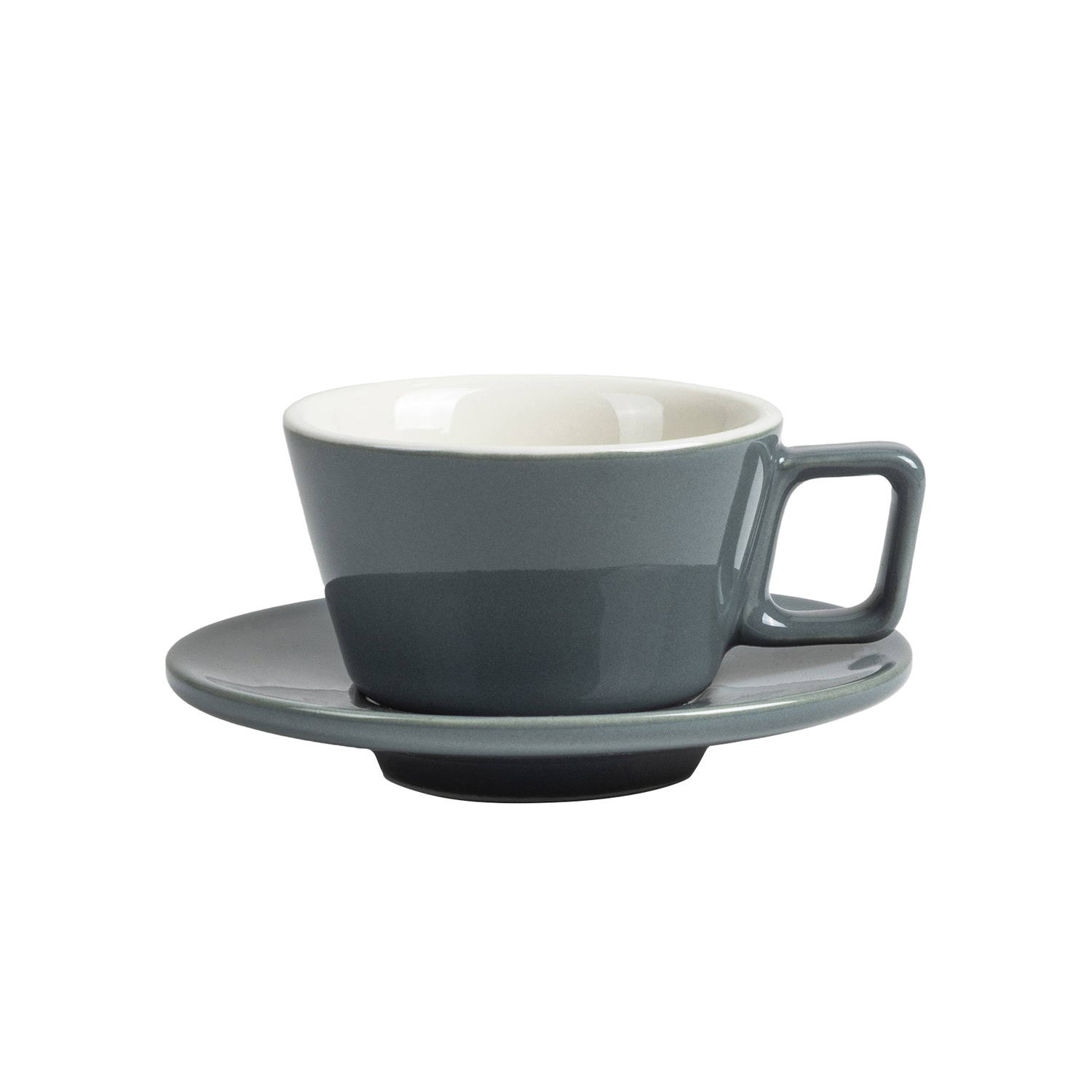 Espresso Gear - Espresso cup with saucer Peakabrew grey 90 ml