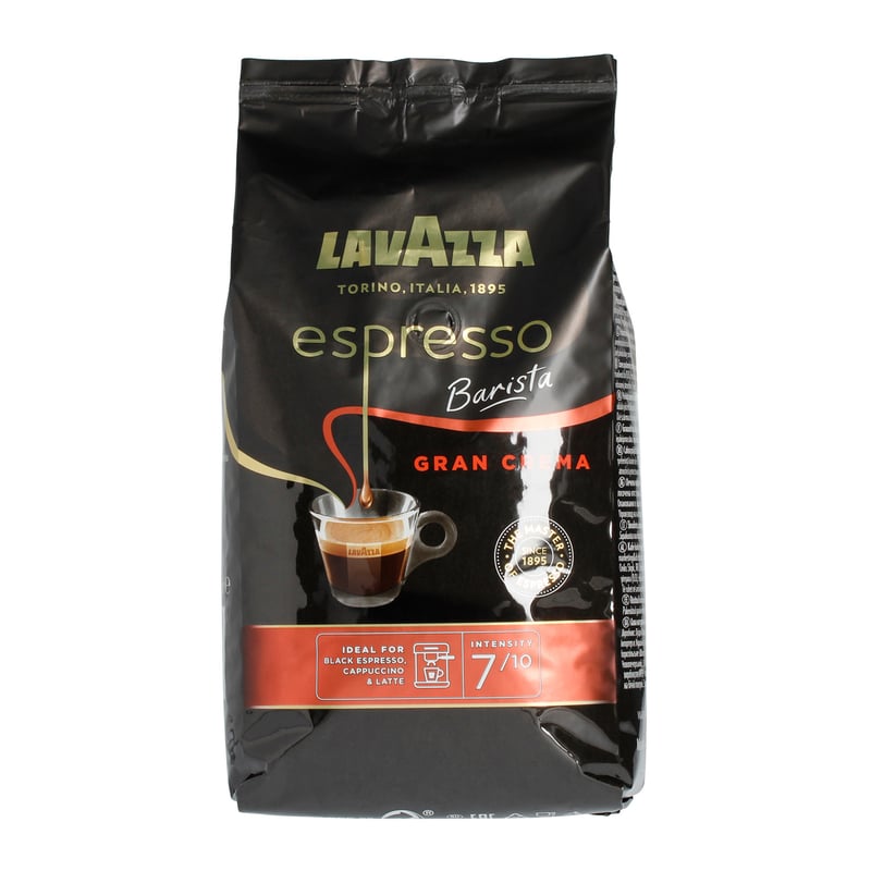 Lavazza Espresso Barista Gran Crema - Mezcla de café de grano entero