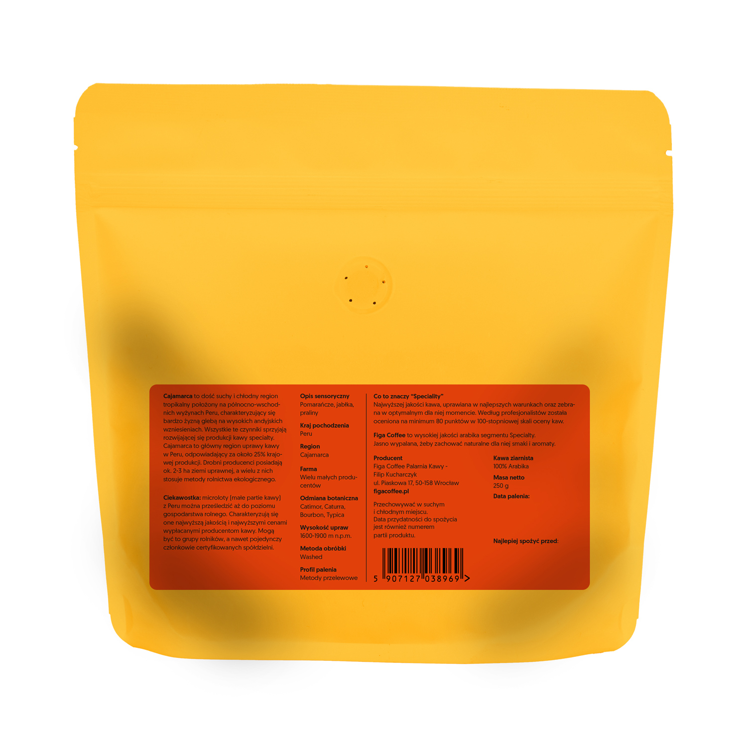 Figa Coffee - Peru Cajamarca Microlot Washed Filter 250 g