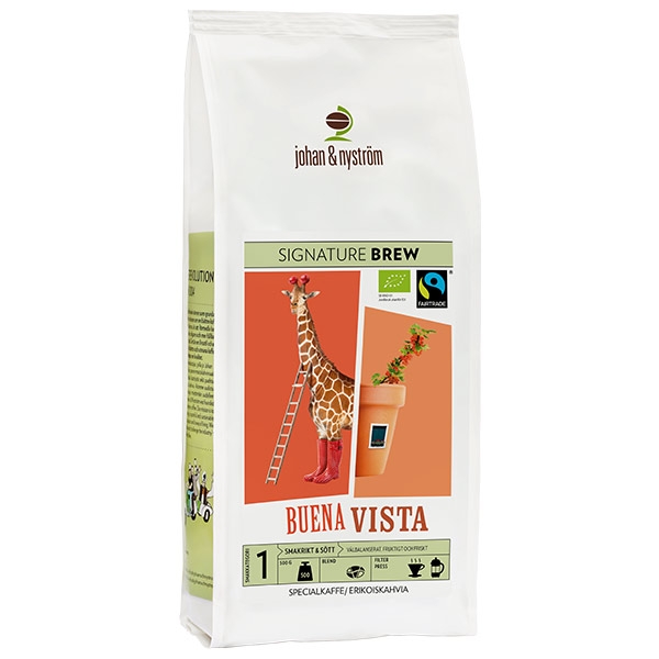 Johan & Nyström - Buena Vista Fairtrade Filter 500g