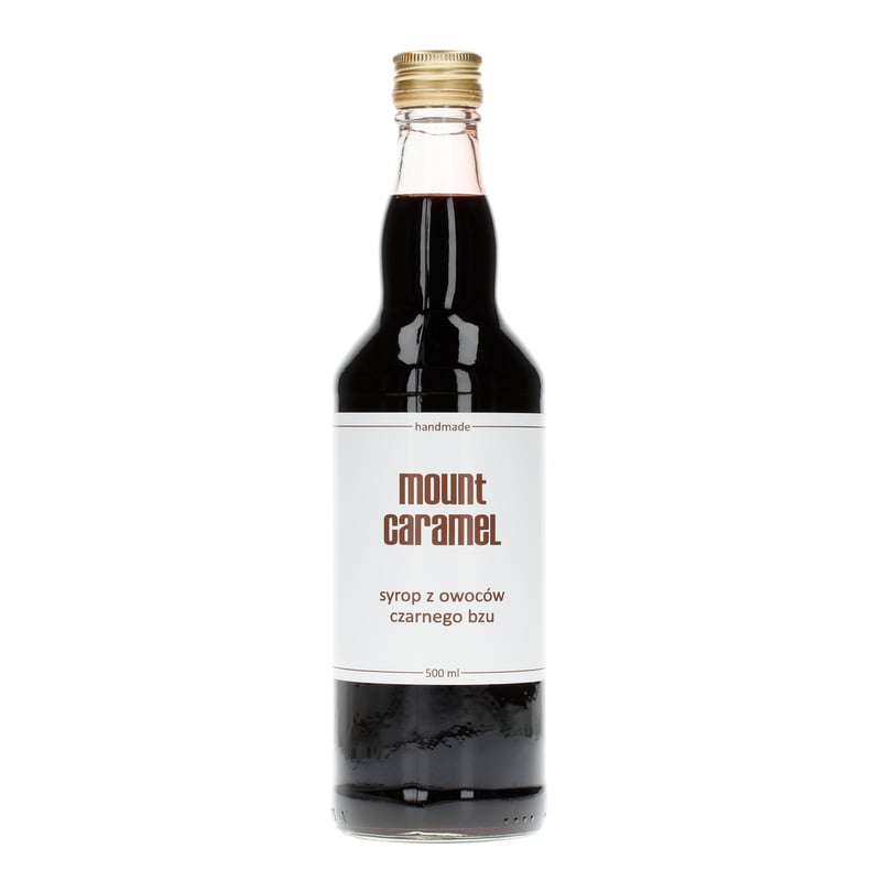 Mount Caramel Dobry Syrop - Czarny Bez 500 ml