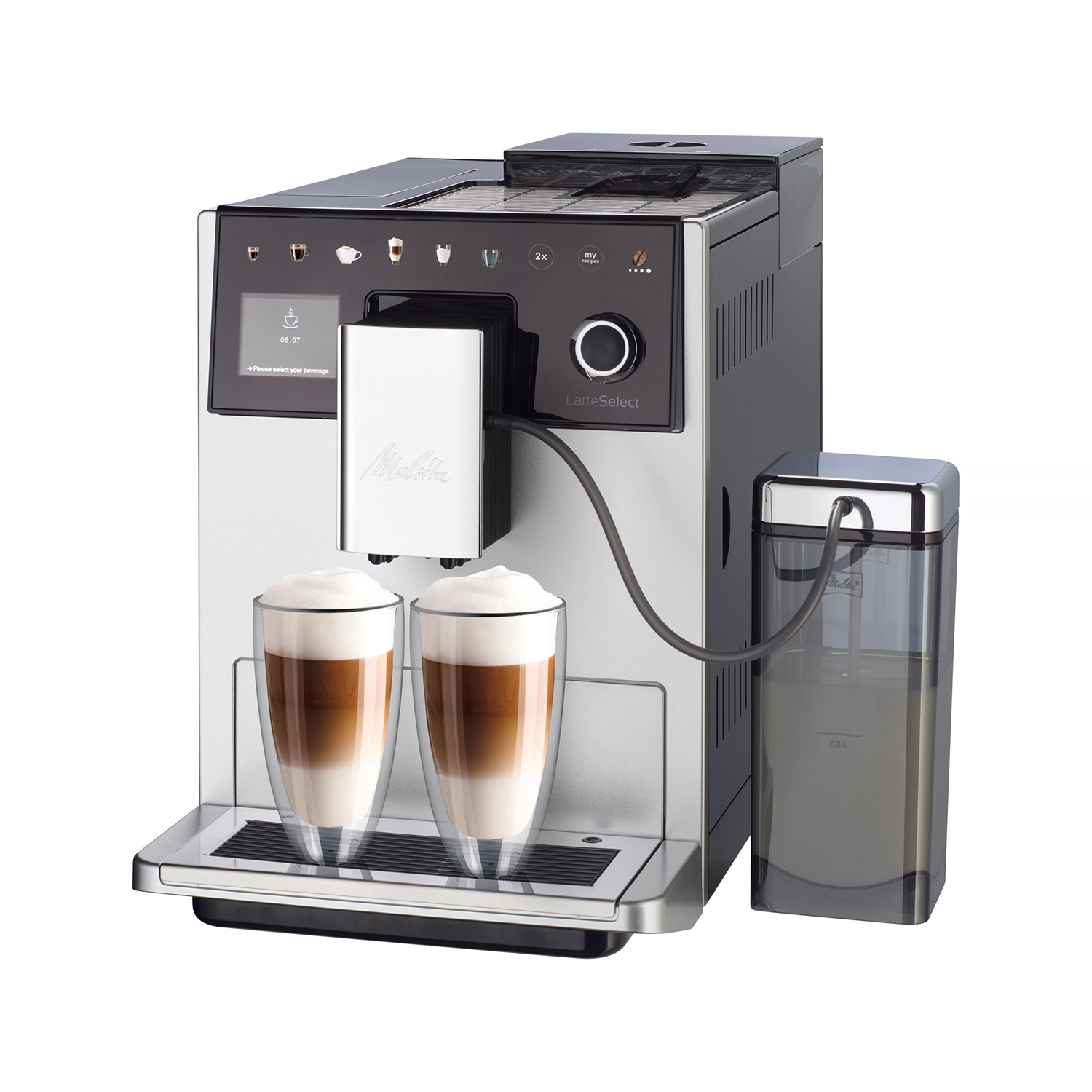 Melitta LatteSelect Black-Silver