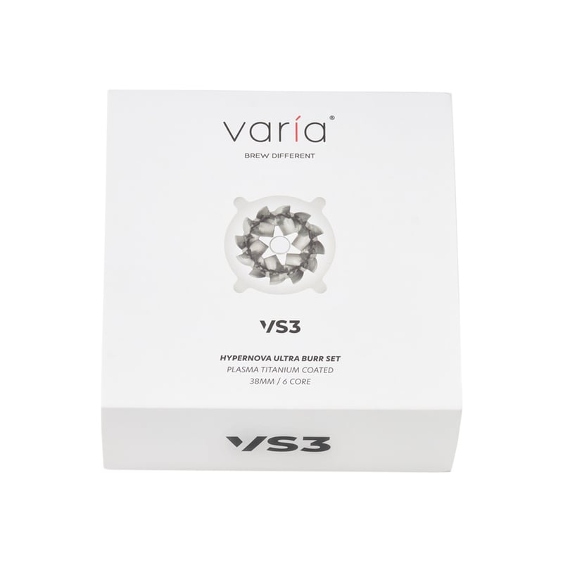 Varia - Żarna 38mm Hypernova Ultra Burr Plasma Titanium Coated