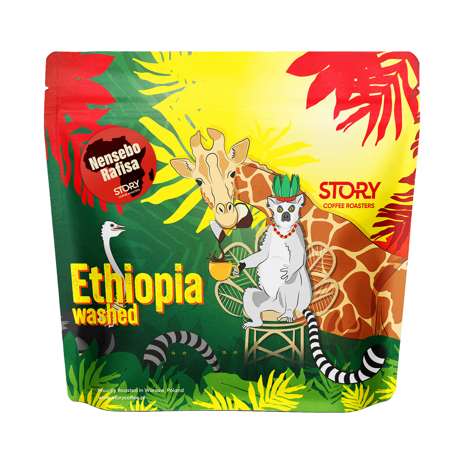 Story Coffee Roasters - kawa ziarnista Etiopia Samii Nensebo Refisa Washed Filter 250 g