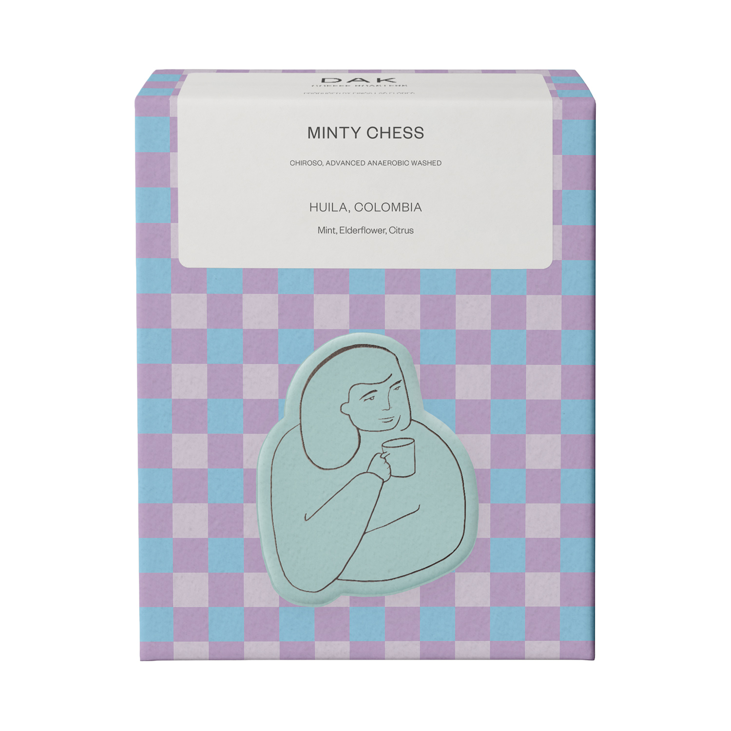 DAK Coffee Roasters - Colombia Minty Chess Advanced Anaerobic Washed Filter 200 g