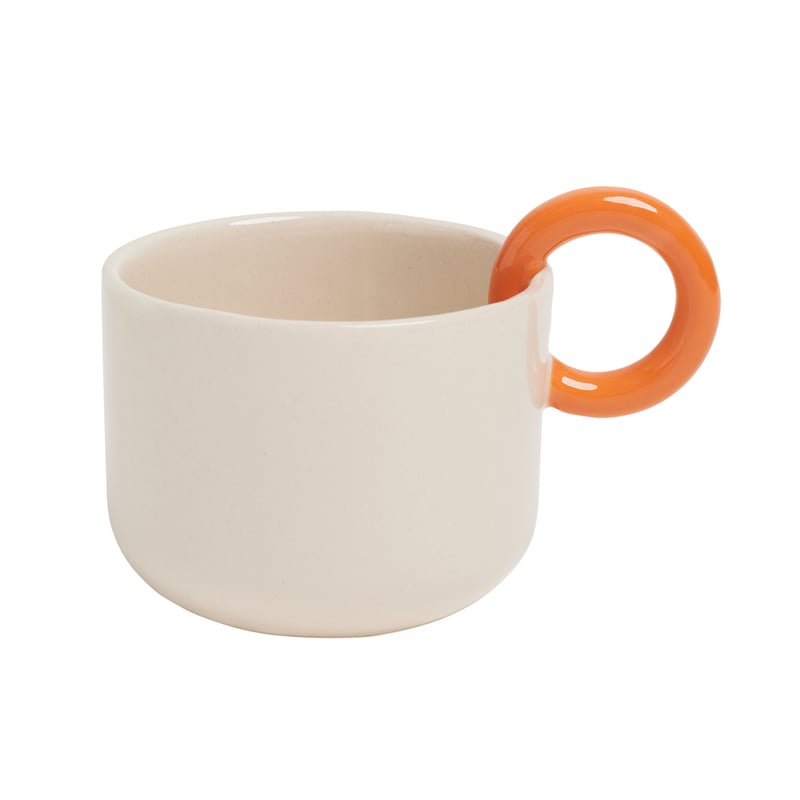 Ceramics 36 - 365 Ceramic Cup 200ml Orange Cup Holder