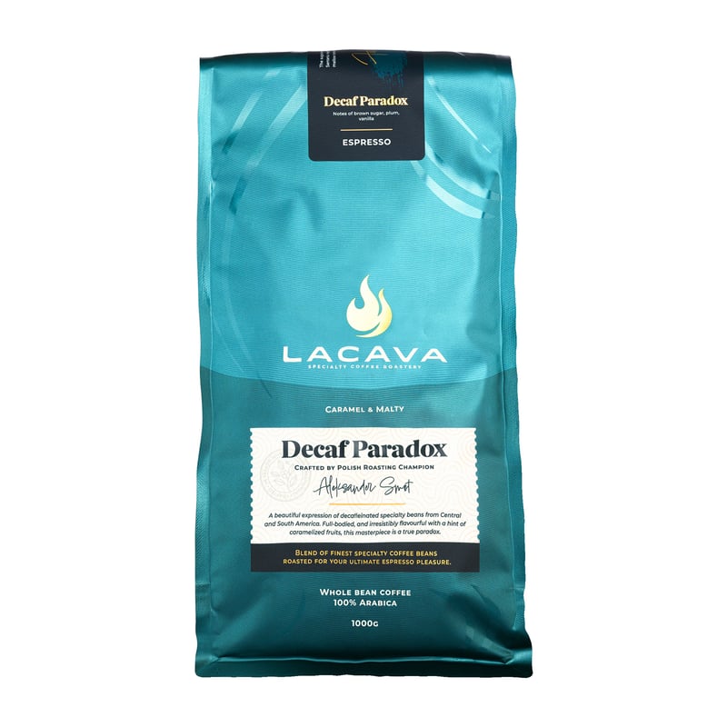 LaCava - Paradox Espresso - Kawa Bezkofeinowa 1kg