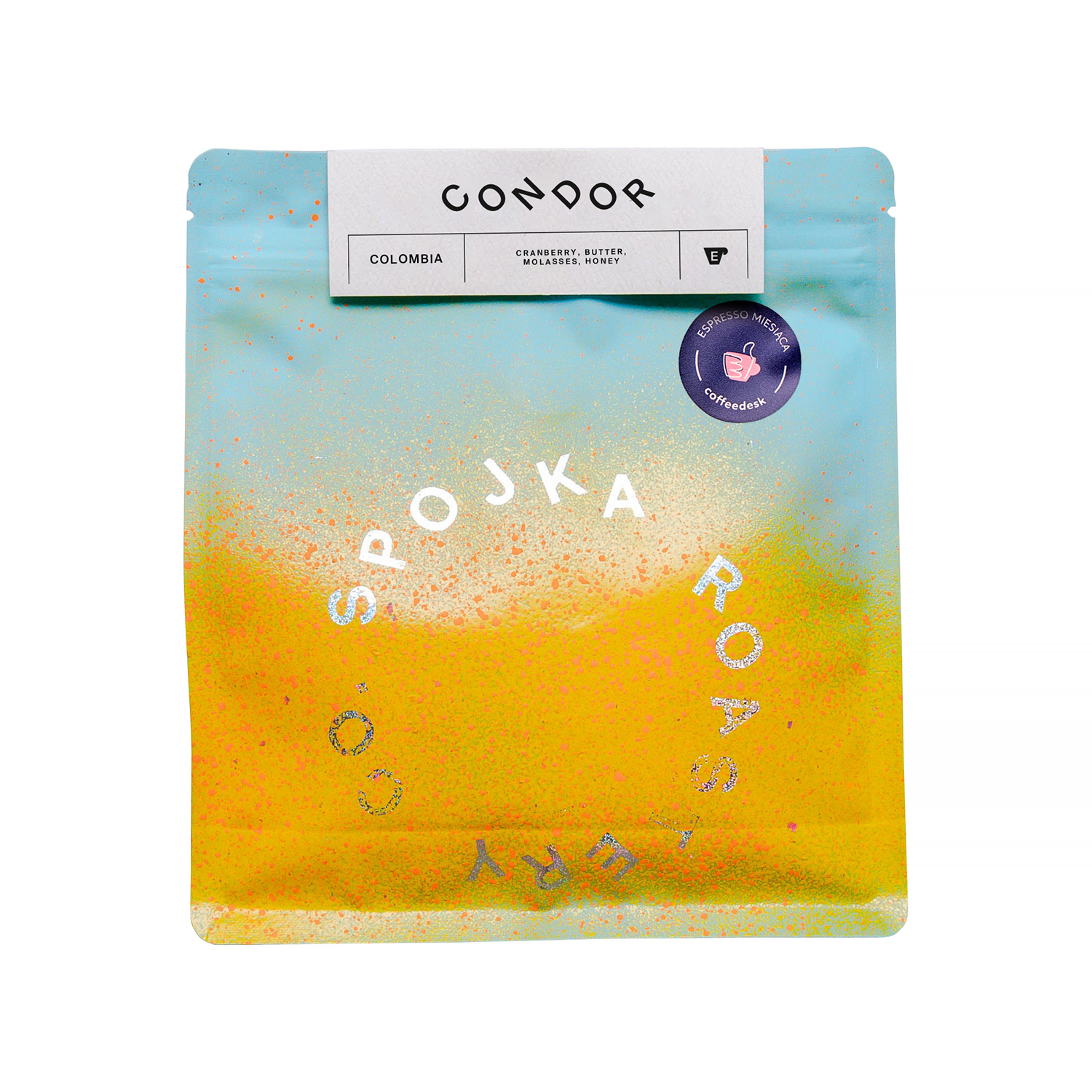 ESPRESSO MIESIĄCA: Spojka - kawa ziarnista Kolumbia Condor Washed Espresso 250 g