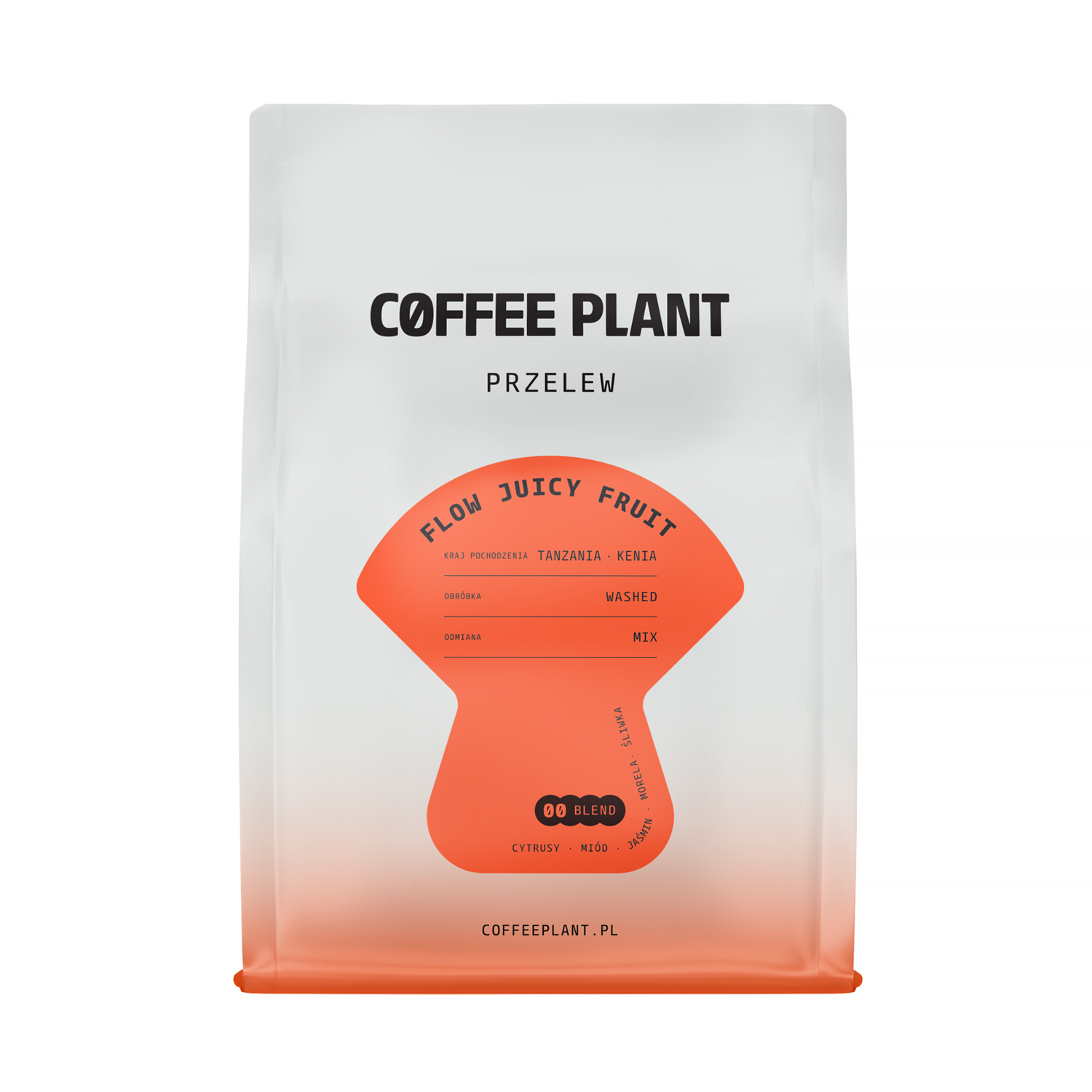 Coffee Plant Flow Juicy Fruit FIL 250g, kawa ziarnista