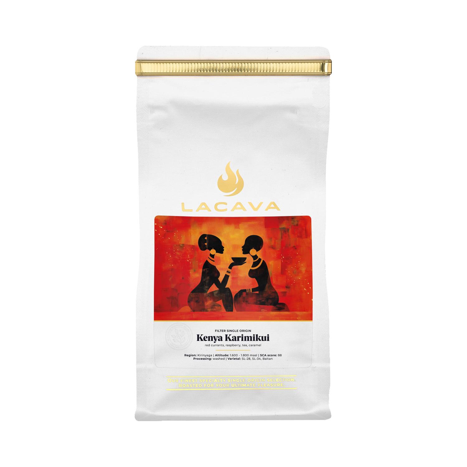 Lacava - kawa ziarnista Kenia Karimikui Washed Filter 250 g