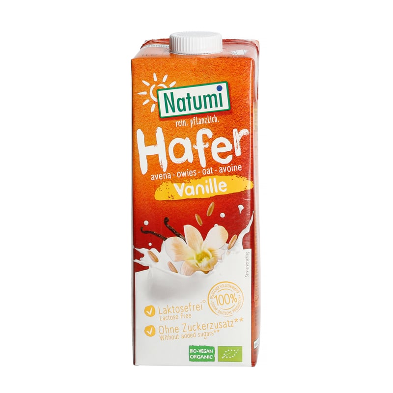 Natumi - Oat-Vanilla Unsweetened Drink 1L