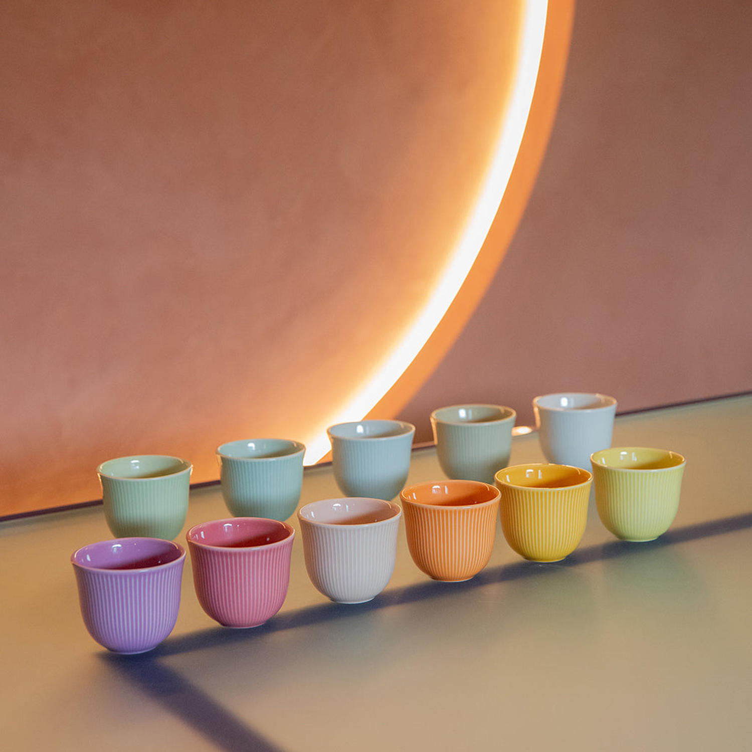 Loveramics Brewers - Kubek 250ml - Embossed Tasting Cup - Purple