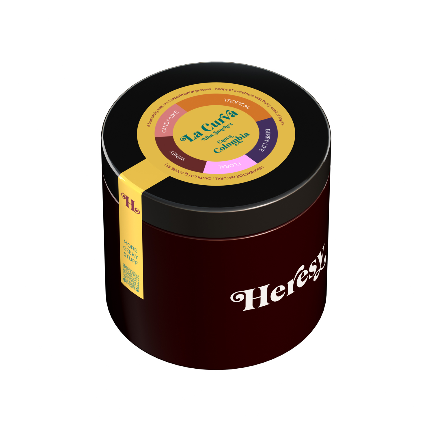 Heresy - kawa ziarnista Kolumbia Finca La Curva Bioreactor Natural Filter 252 g
