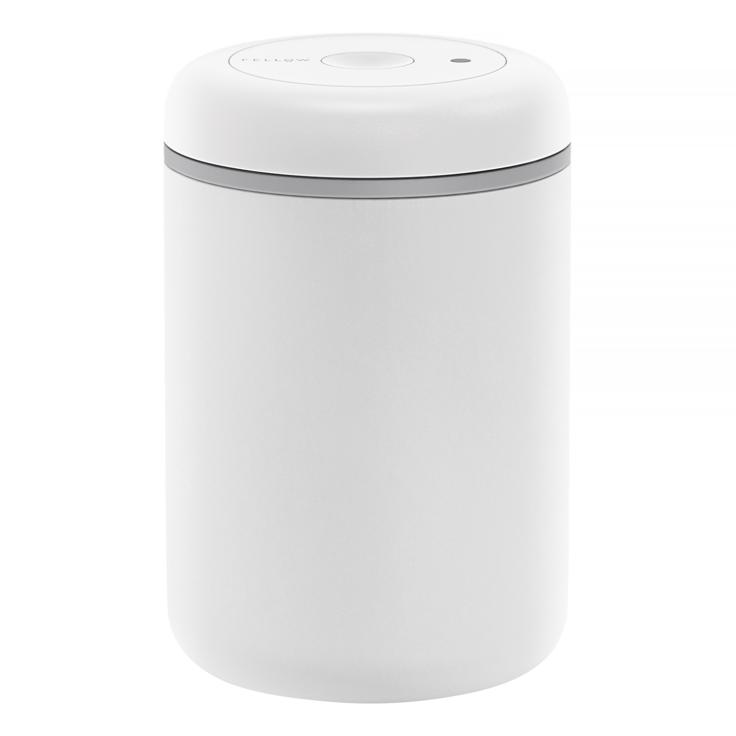 Fellow Atmos Vacuum Canister - 1.2l Matte White Steel