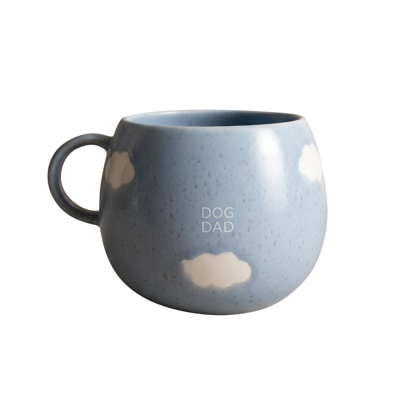 Egg Back Home - Cloud Dog Dad Mug 500 ml white