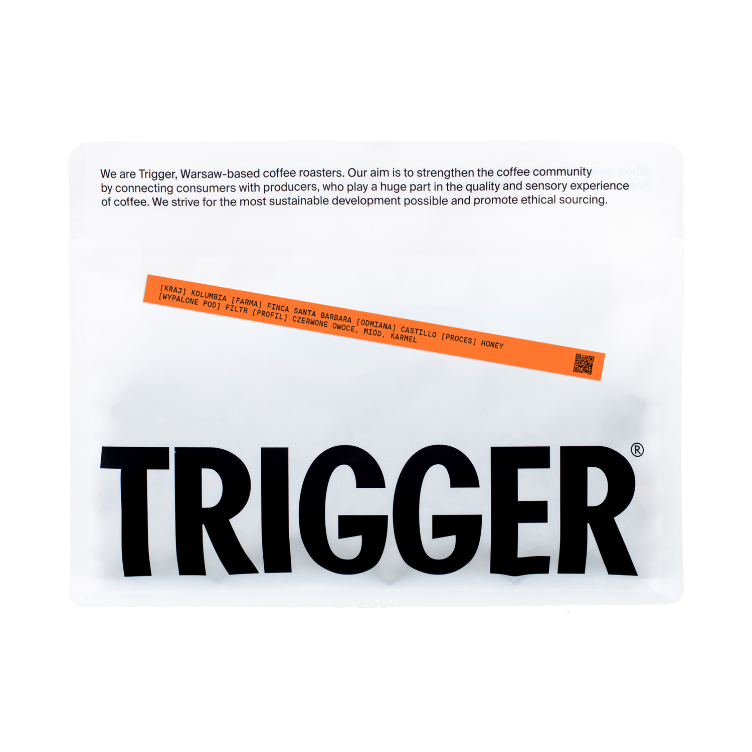 Trigger - Colombia Santa Barbara Honey Filter 250 g