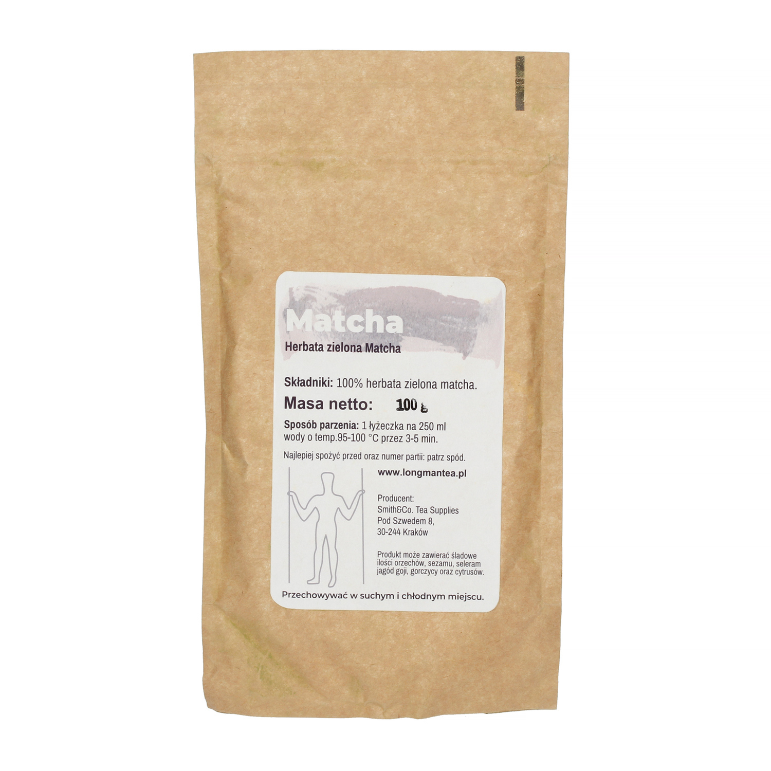 Long Man Tea - Matcha - Herbata sypana 100g