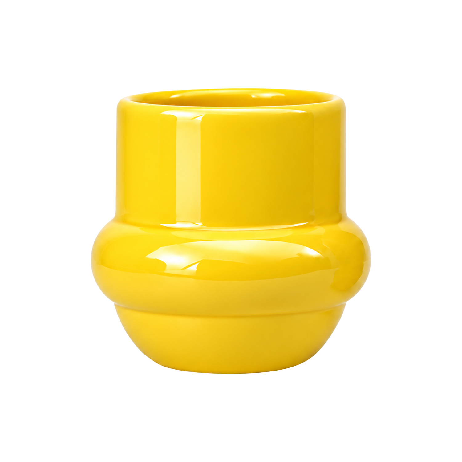 NOT.BAD - kubek ceramiczny BAD IDEA wypukły żółty 350 ml
