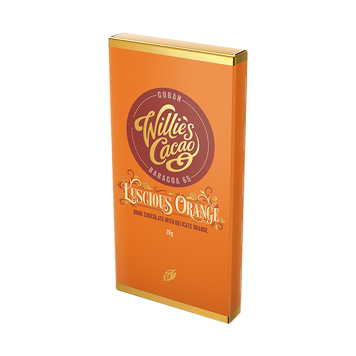 Willie's Cacao - Czekolada pomarańczowa 65% - Luscious Orange Kuba 26g